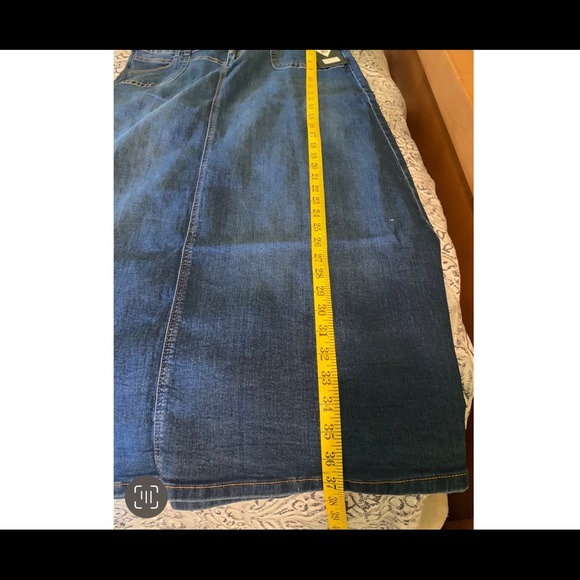 A line Maxi Denim Skirt - Picture 7 of 7